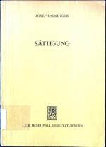 Josef Falkinger: Sättigung : moral. u. p
