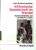 Afrikanische Gesellschaft im Wandel : soziale Mobilität und Landflucht am Beispiel der Region Mweka in Zaire. Wissen & Praxis ; 33