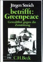 Jürgen Streich: Betrifft: Greenpeace : G
