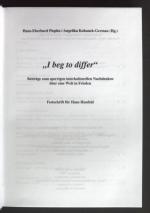 Piepho, Hans-Eberhard and Hans Hunfeld: 