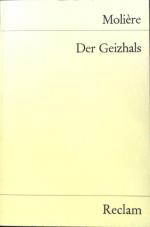 Molière: Der Geizhals : Lustspiel in 5 A