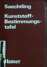 Kunststoff-Bestimmungstafel.