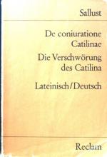 De coniuratione Catilinae : Die Verschwörung des Catilina. Universal-Bibliothek ; Nr. 9428