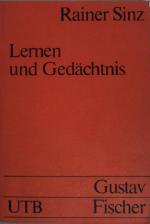 Lernen und Gedächtnis. (Nr. 358)