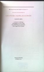 Cultura Sangallensis : gesammelte Aufsätze. Monasterium Sancti Galli ; 1