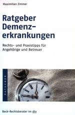 Maximilian Zimmer: Ratgeber Demenzerkran