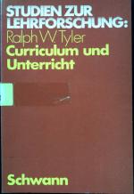 Curriculum und Unterricht: Studien zur Lehrforschung. Band 4