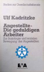 Ulf Kadritzke: Angestellte, die geduldig