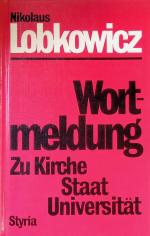 Nikolaus Lobkowicz: Wortmeldung zu Kirch