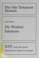 Hübner, Hans (Mitwirkender): Apokryphen;
