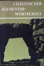 Lateinischer Elementarwortschatz. Schöningh-Buch 10340.