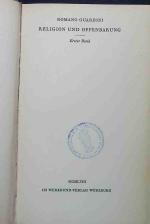 Romano Guardini: Religion und Offenbarun