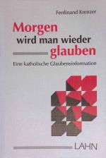 Ferdinand Krenzer: Morgen wird man wiede