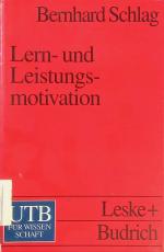 Bernhard Schlag: Lern- und Leistungsmoti