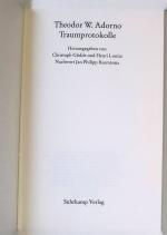 Adorno, Theodor W. und Christoph Gödde: 