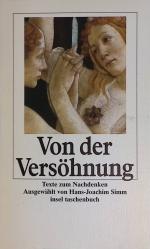 Hans-Joachim Simm: Von der Versöhnung : 
