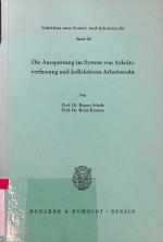 Die Aussperrung im System von Arbeitsverfassung und kollektivem Arbeitsrecht. Schriften zum Sozial- und Arbeitsrecht; Bd. 49