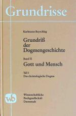 Karlmann Beyschlag: Grundriss der Dogmen