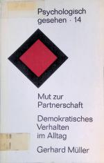 Gerhard Müller: Mut zur Partnerschaft : 