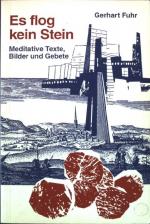 Es flog kein Stein: Meditative Texte, Bilder und Gebete.