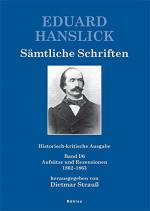 Eduard Hanslick: Sämtliche Schriften Ban