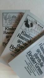 KINDER- UND HAUSMÄRCHEN, GESAMMELT DURCH DIE BRÜDER GRIMM. IN DREI BÄNDEN. INSEL TASCHENBUCH.