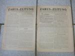 Zarus-Zeitung Das Blatt der universellen Menschheits- und Weltreform Nr. 3-6 (1930)