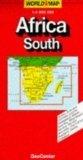 Afrika Süd. Angola, Botswana, Komoren, Lesotho, Madagaskar, Malawi, Mauritius, Moçambique, Namibia, Reunion, Sambia, Seychellen, Simbabwe, Südafrika, Swasiland World-Kontinentalkarte 1:4 Mio.