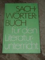 Sachwörterbuch für den Literaturunterricht : Klassen 9 bis 12. hrsg. von Karlheinz Kasper