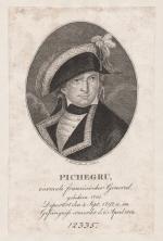 "Pichegru" - Jean-Charles Pichegru (1761-1804) General Revolution Francaise Portrait