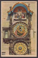 "Praha - Orloj / Prague - Horologe astronomique / Prague - Astronomical Clock / Prag - Astronomische Uhr" - Prag Praha Prague Prager Rathausuhr Aposteluhr Böhmen Bohemia Czech Cechy Cesko Tschechien Ansichtskarte Postkarte AK postcard