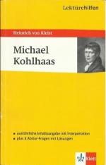 Lektürehilfen Heinrich von Kleist "Micha