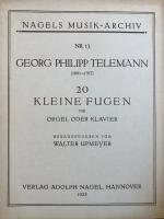 20 kleine Fugen für Orgel oder Klavier