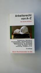 Schaub, Günter; Koch, Ulrich;: ARBEITSRE Schaub, Günter; Koch, Ulrich;: ARBEITSRE