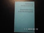 Arnold, Heinz Ludwig: Arbeitstexte für d Arnold, Heinz Ludwig: Arbeitstexte für d
