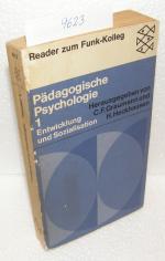 Pädagogische Psychologie 1 - Entwicklung Pädagogische Psychologie 1 - Entwicklung