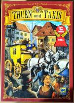 Thurn und Taxis – Spiel des Jahres 2006, Hans Im Glück, ab 10 Jahren, für 2 bis 4 Spieler, Spieldauer 60 Minuten