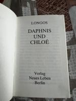 Longus: Daphnis und Chloe (Minibuch) Longus: Daphnis und Chloe (Minibuch)