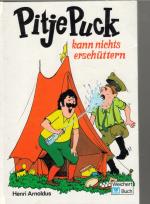 Pitje Puck löst jedes Rätsel Band 10 der Serie des Briefträgers und andere Berufen und dessen Abenteuer  von Henri Arnoldus mit Zeichnungen von Peter Wrobel