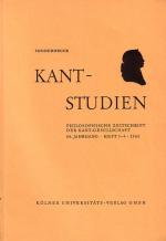 Pflicht und Moralität. Eine Antinomie in Kants Ethik. Sonderdruck ' Kantstudien '. Philosophische Zeitschrift der Kant - Gesellschaft. Jahrgang 56, Heft  3 - 4, 1966.