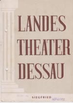 Dessau. - Landestheater. - Anhaltisches Dessau. - Landestheater. - Anhaltisches