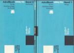 Adreßbuch  (Adressbuch) 1994 / 1995 für den deutschsprachigen Buchhandel 1988 / 1989. Komplett in 3 Bänden. Band 1: Verlage. Band 2: Buchhandel. Band 3: Organisationen. Buchhandels-Adreßbuch für die Bundesrepublik Deutschland. Adreßbuch des Österreichischen Buchhandels. Schweizer Buchhandel Adreßbuch. Verzeichnis des Buchhandels anderer Länder.