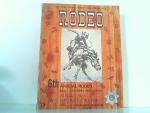 The 6th Annual Rodeo Westgate Park September 17th & 18th souvenir program 1960.