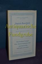 Deutsche Barocklyrik / Sammlung Klosterberg Auswahl und Nachwort von Max Wehrli