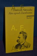 Friedrich Nietzsche: Also sprach Zarathu