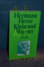 Hermann Hesse: Klein und Wagner : Novell