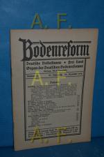 Bodenreform / Deutsche Volksstimme, Frei Land, Orag der Deutschen Bodenreformer, Nummer 24, 27. Jahrgang, 20. Dezember 1916