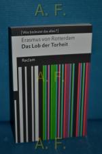 Erasmus, Desiderius und Anton J. (Heraus