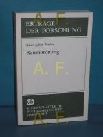 Klaus-Achim Boesler: Raumordnung (Erträg Klaus-Achim Boesler: Raumordnung (Erträg