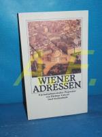 Dietmar Grieser: Wiener Adressen : ein k